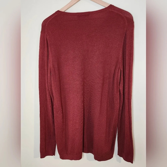 Coldwater Creek Terracotta Long‎ Sleeve Cardigan Set Women's M/L - Picture 10 of 11